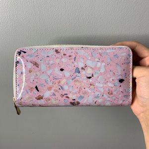 Pink Marble Wallet
